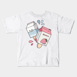 Pastel ice-cream Kids T-Shirt